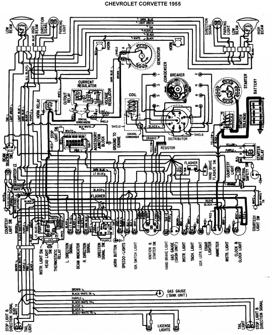 Product picture Chevy Corvette 1955